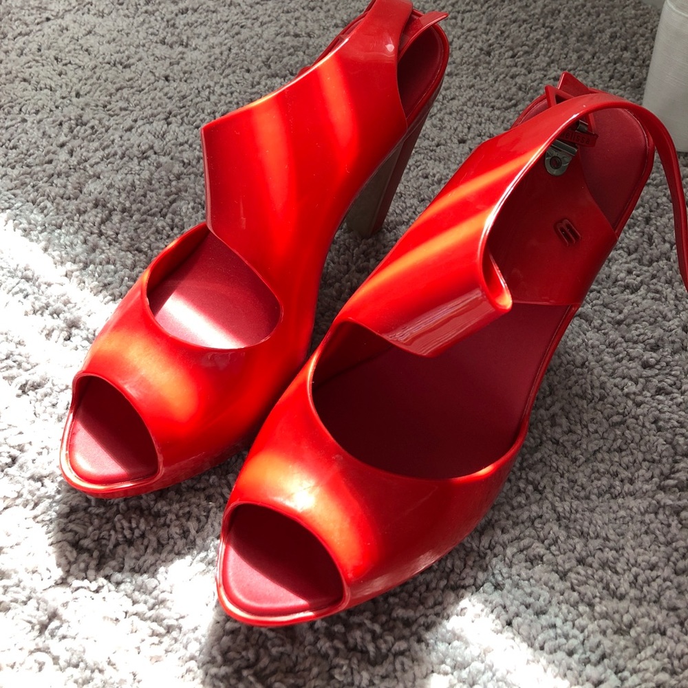 Melissa Red shoes