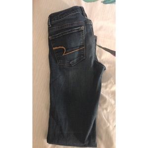 American Eagle Skinny Jeans 0S Short