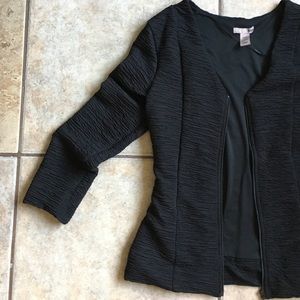 Black Zip-Up Jacket