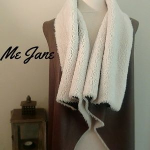 ME JANE✳️ FAUX FUR SUEDE VEST