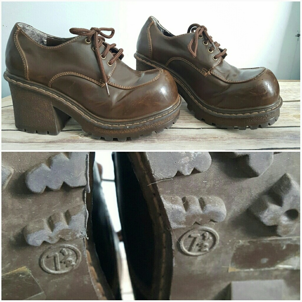 ON HOLD:SPLASH VINTAGE 90S PLATFORM SNEAKER SZ 7.5