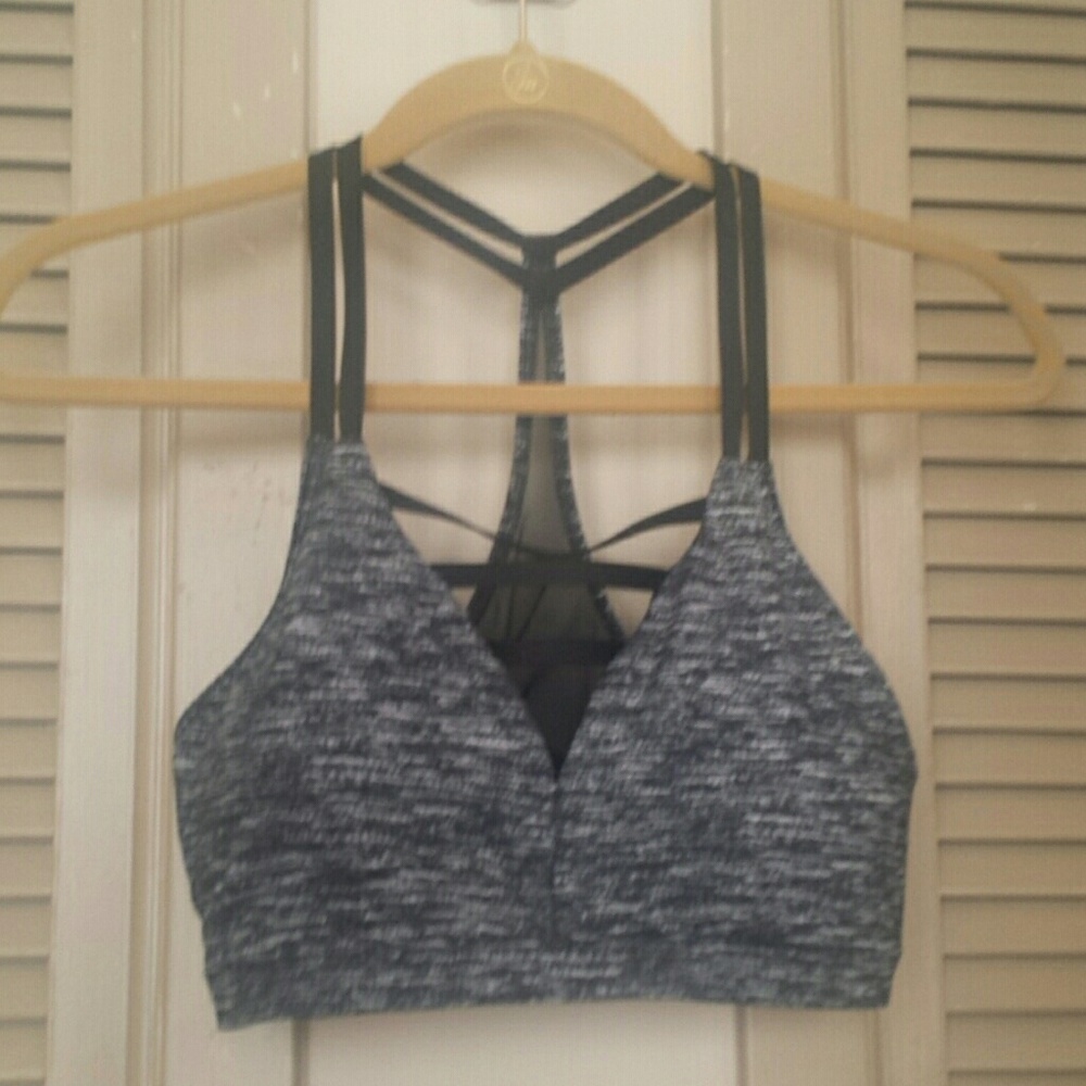 NWOT VSX Strappy Plunge Sports Bra