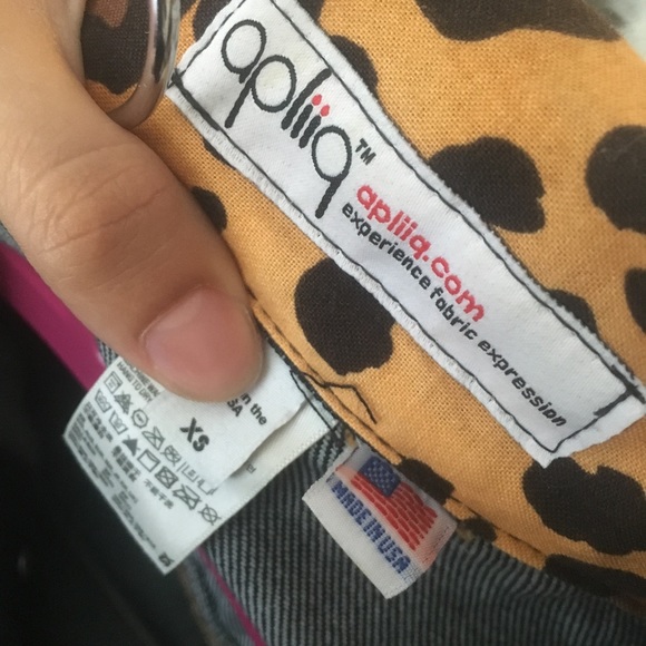 CUSTOM Cheetah Jean Jacket - Picture 3 of 3