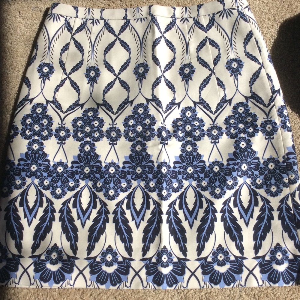 J.Crew Floral Skirt