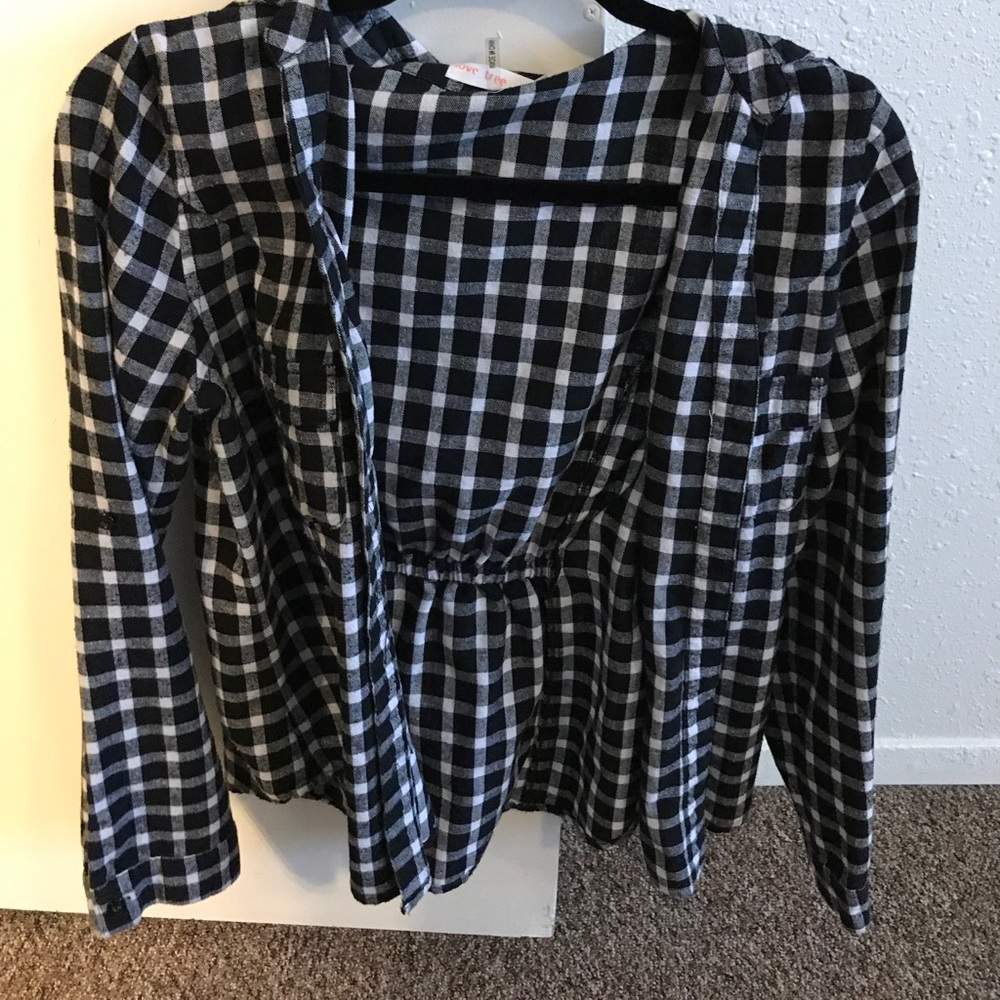 Black & white flannel (: