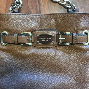 Michael Kors light brown purse
