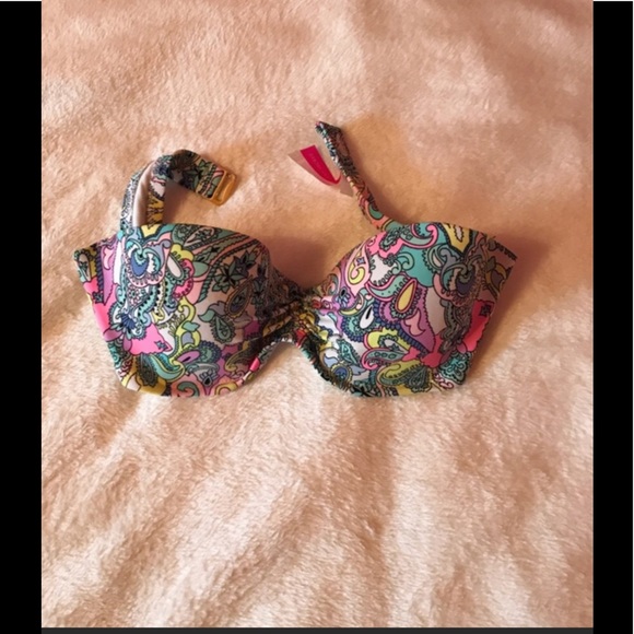 Victoria's Secret 34 B strapless bikini top - Picture 1 of 5