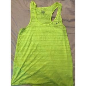 Nike Dri Fit Cool Breeze Striped Tank Top
