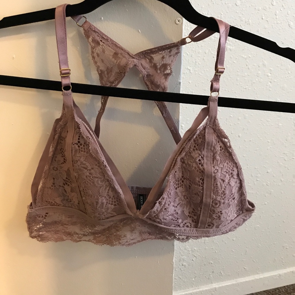 Light purple, plum colored brallete