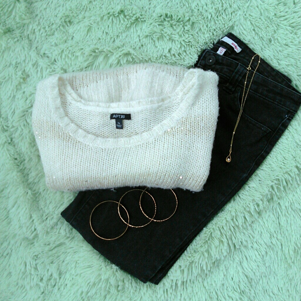 Cream Sweater