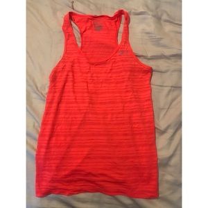 Nike Dri Fit Cool Breeze Striped Tank Top