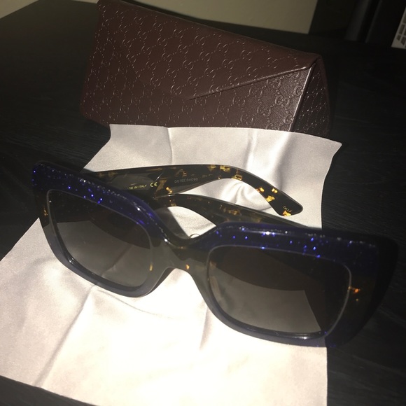 Gucci square sunglass in acetate - Picture 3 of 8