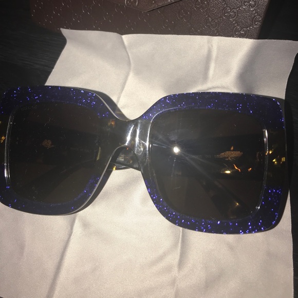 Gucci square sunglass in acetate - Picture 2 of 8