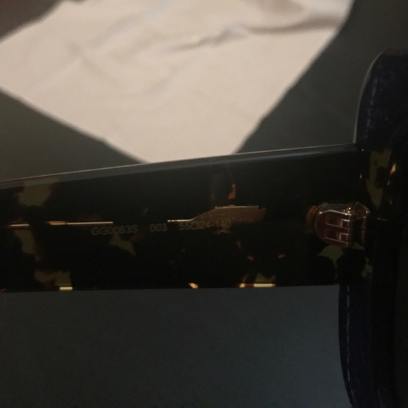 Gucci square sunglass in acetate - Picture 5 of 8