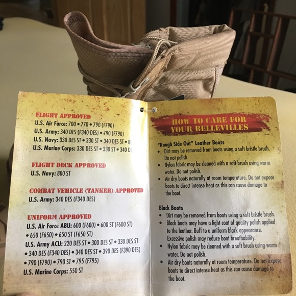 👢👞 NEW Army Combat Boots Steel Toe - Picture 4 of 5