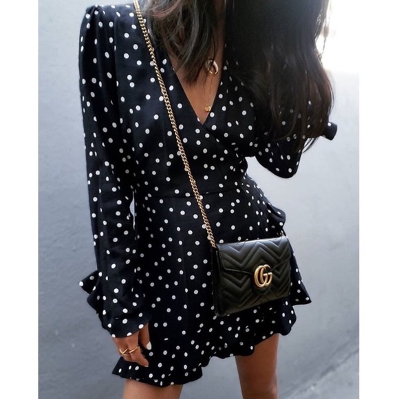 zara polka dot romper