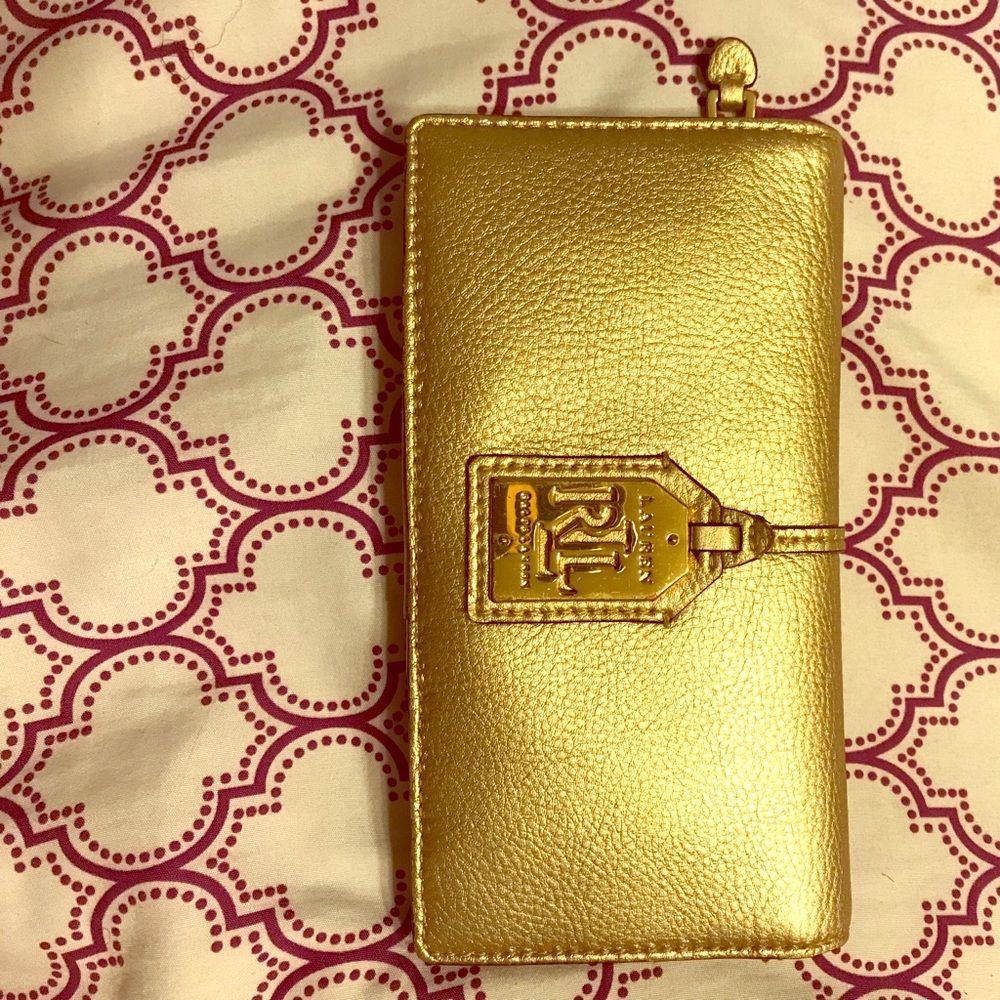Gold Ralph Lauren Wallet
