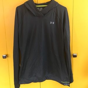 Under Armour grey fitted hoodie