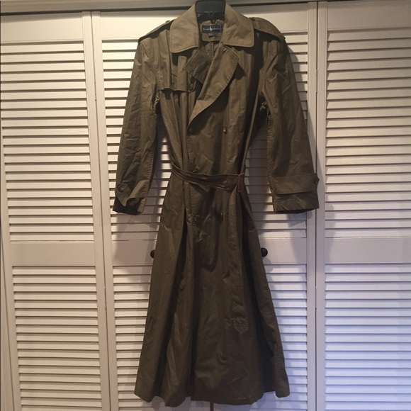 Ralph Lauren Jackets & Blazers - Ralph Lauren women's green trench coat Size 4