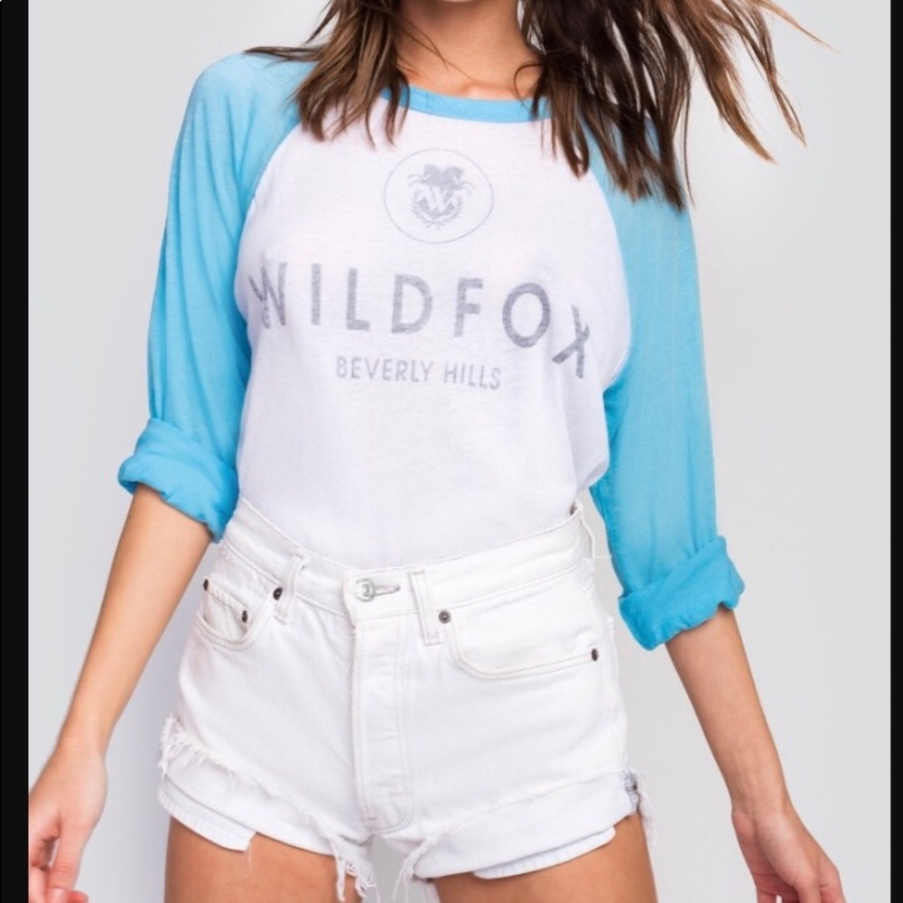 Wildfox Beverly Hills Rebel Raglan NWT XS