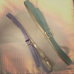 Kate Spade - Set of 2 Belts - NEVER WORN!!
