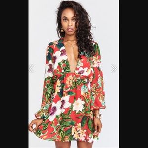 SMYMM Dakota Dress Tea Garden Print