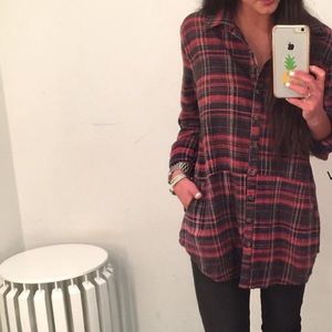 Flannel with pockets