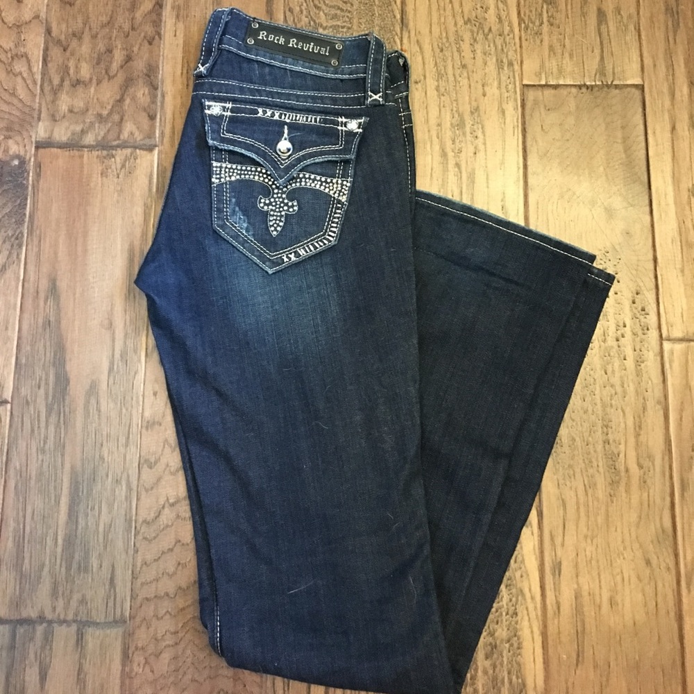 Rock Revival Celine Boot Cut Jeans Size 29