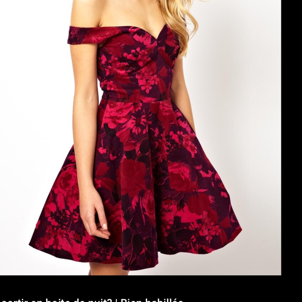 ASOS off shoulder dress