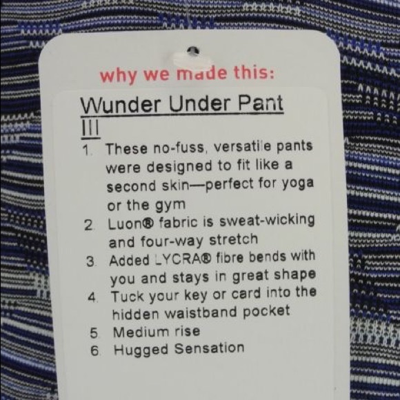 Wunder Under - sapphire twist - Picture 8 of 8