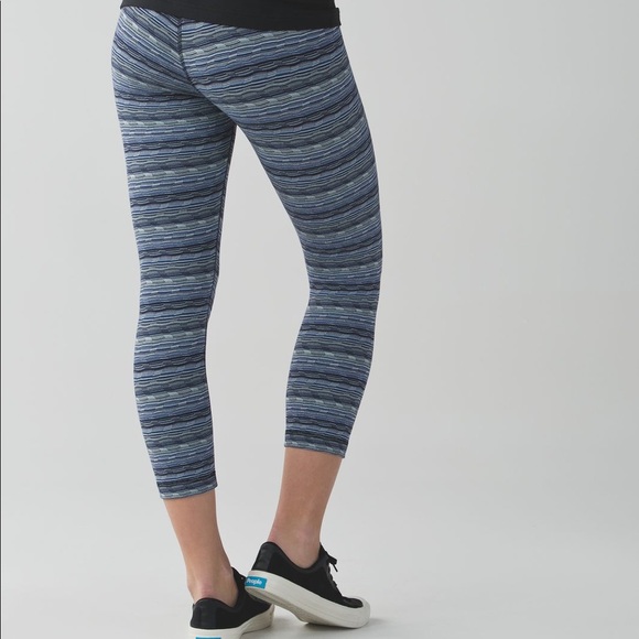 lululemon athletica Pants - Wunder Under - sapphire twist