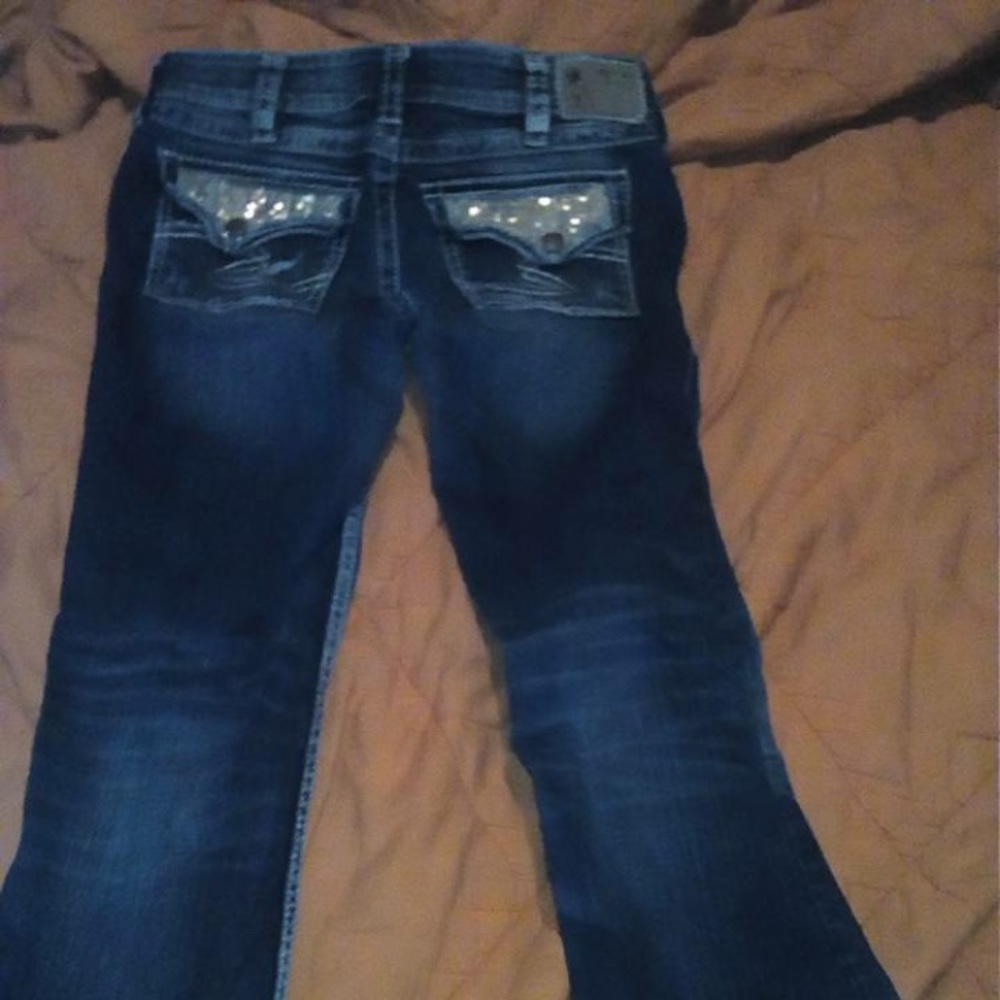 Silver pants