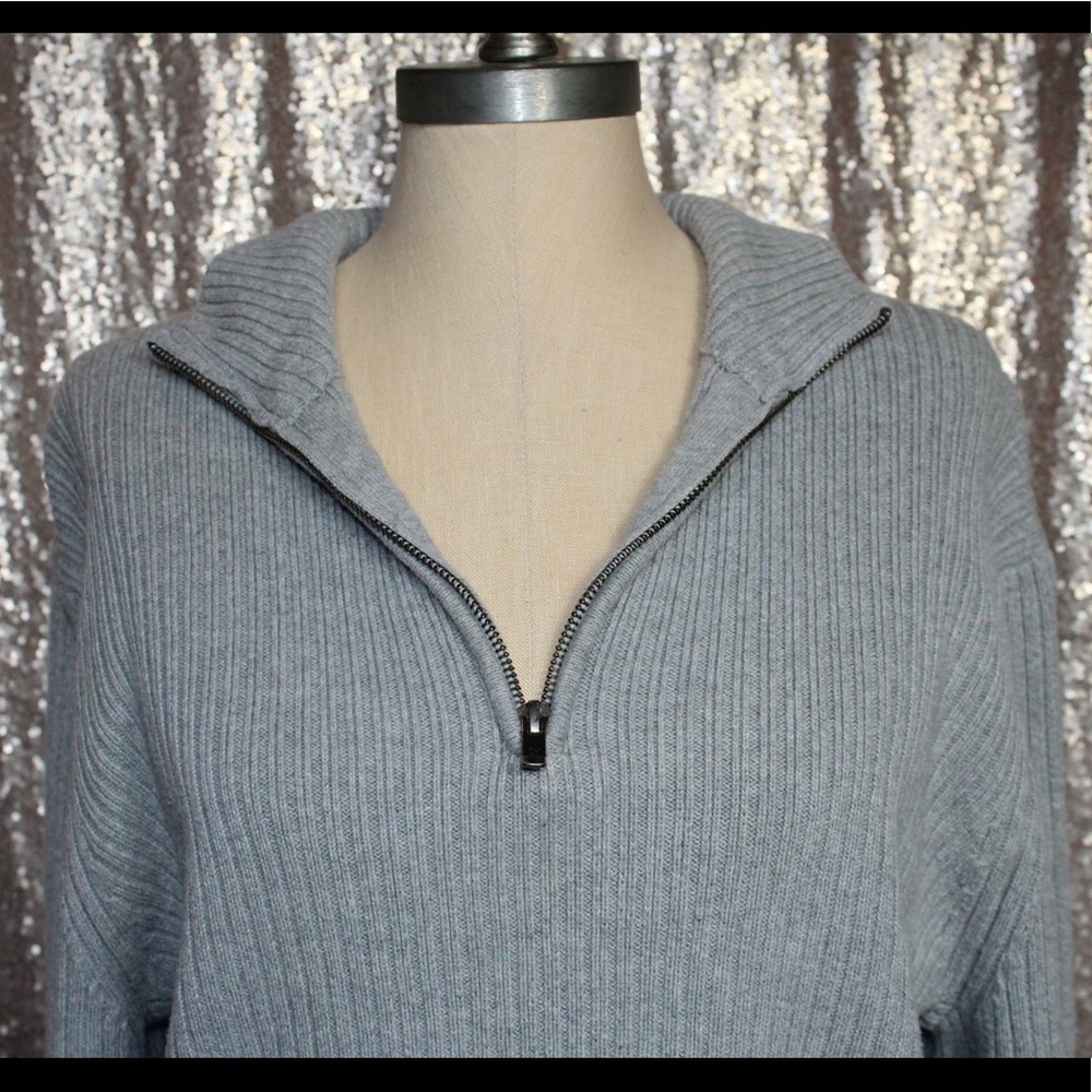 Calvin Klein Zip Up Sweater