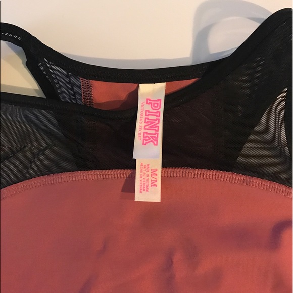 High Neckline PINK Sports Bra - Picture 3 of 3