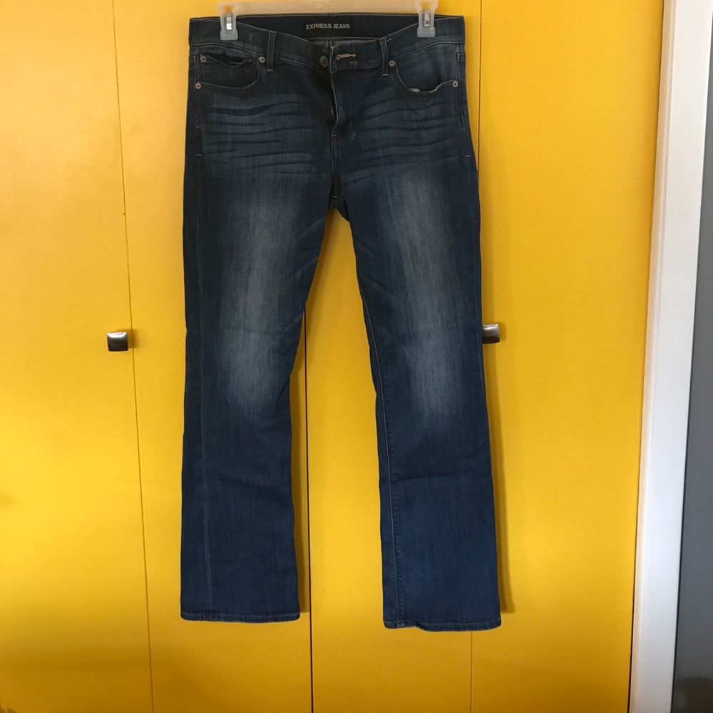 Express jeans size 12R bootcut