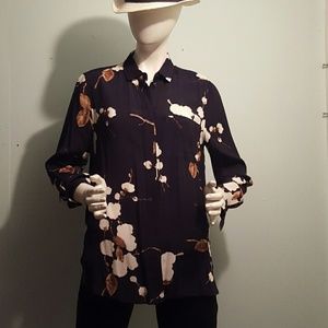 Ganni button down shirt size s