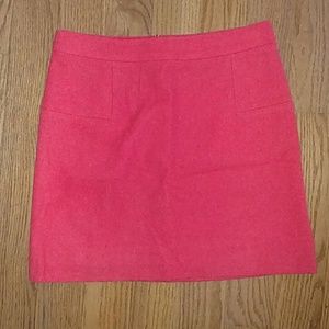J.Crew 🔥 Orange Lined Mini Skirt