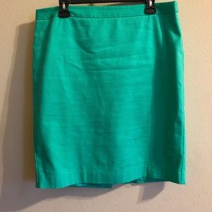 Teal pencil skirt EUC
