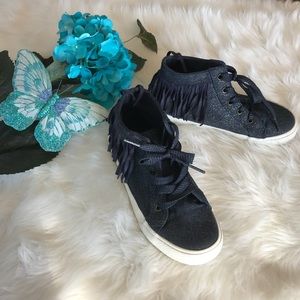 Children’s Place Glittered Denim High-Tops