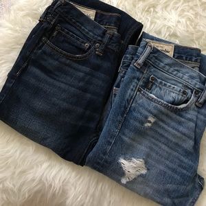 2 pcs Abercrombie Kids Jeans Boys 16 Slim