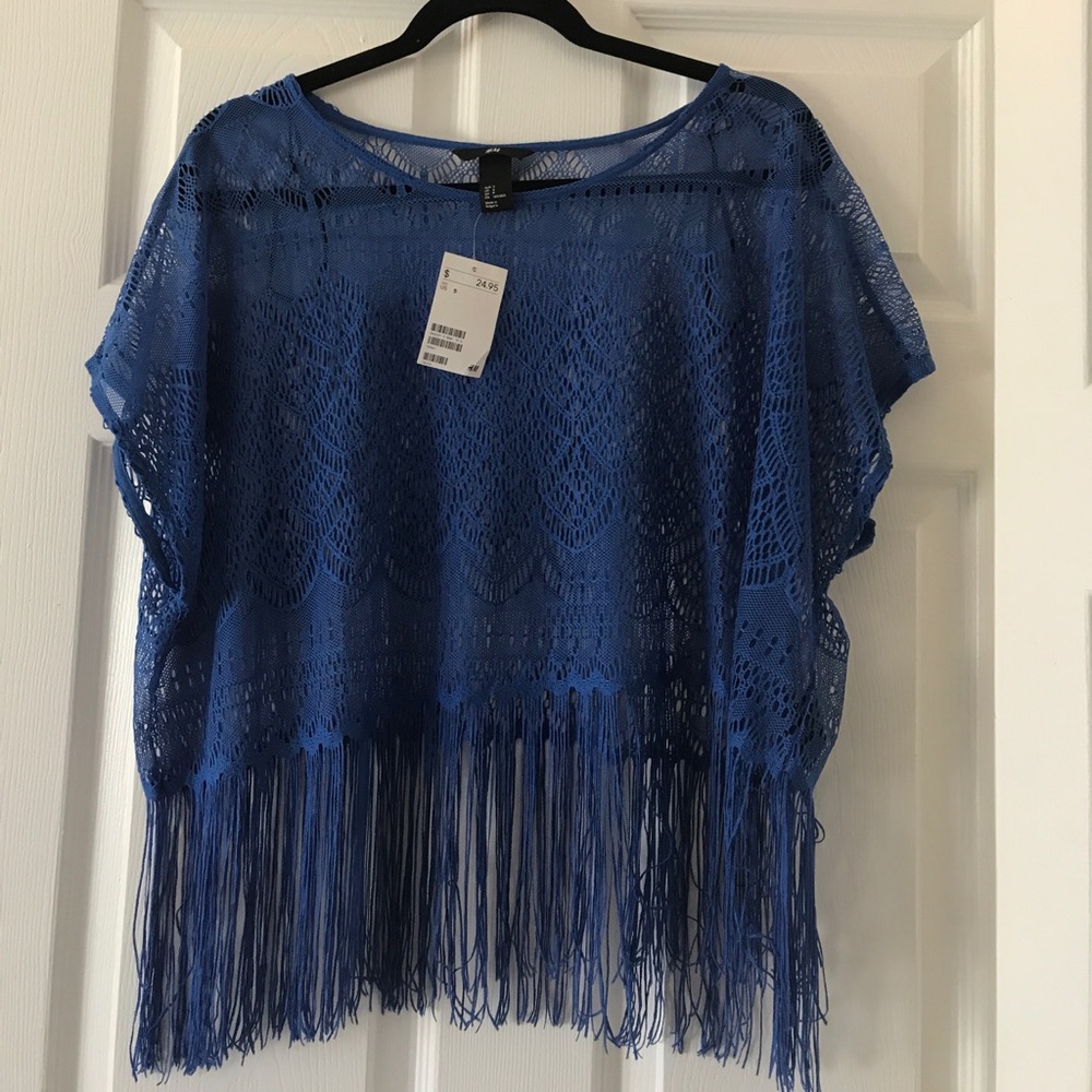 H&M Fringe Top NWT