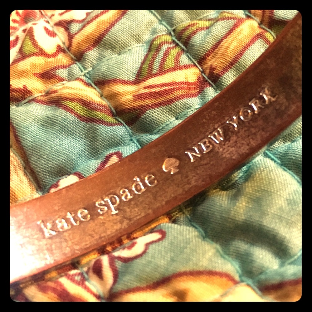 Kate Spade copper tone metal friendship bangle