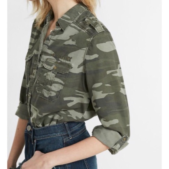 camo boyfriend shirt