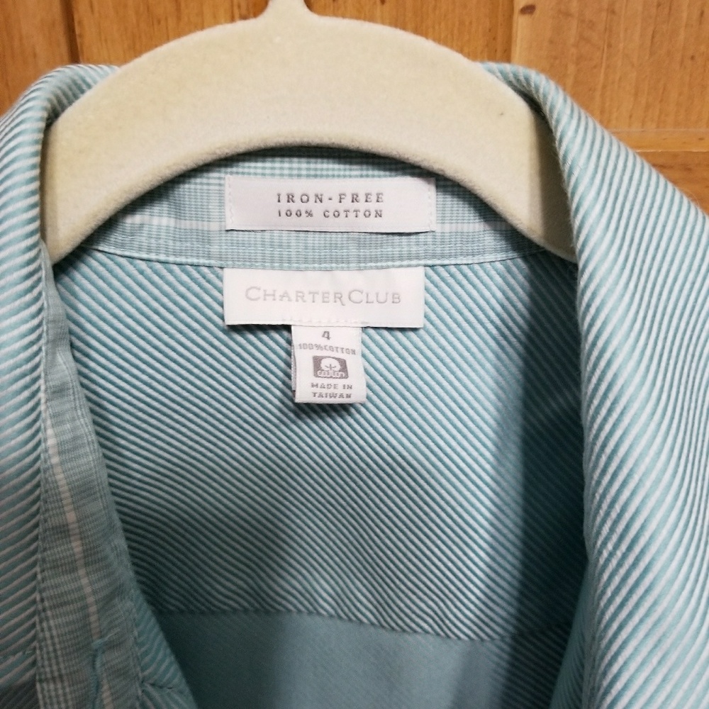 Charter Club Women's Blouse Size 4