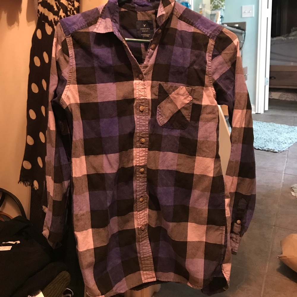 American Eagle Jeggings Shirt