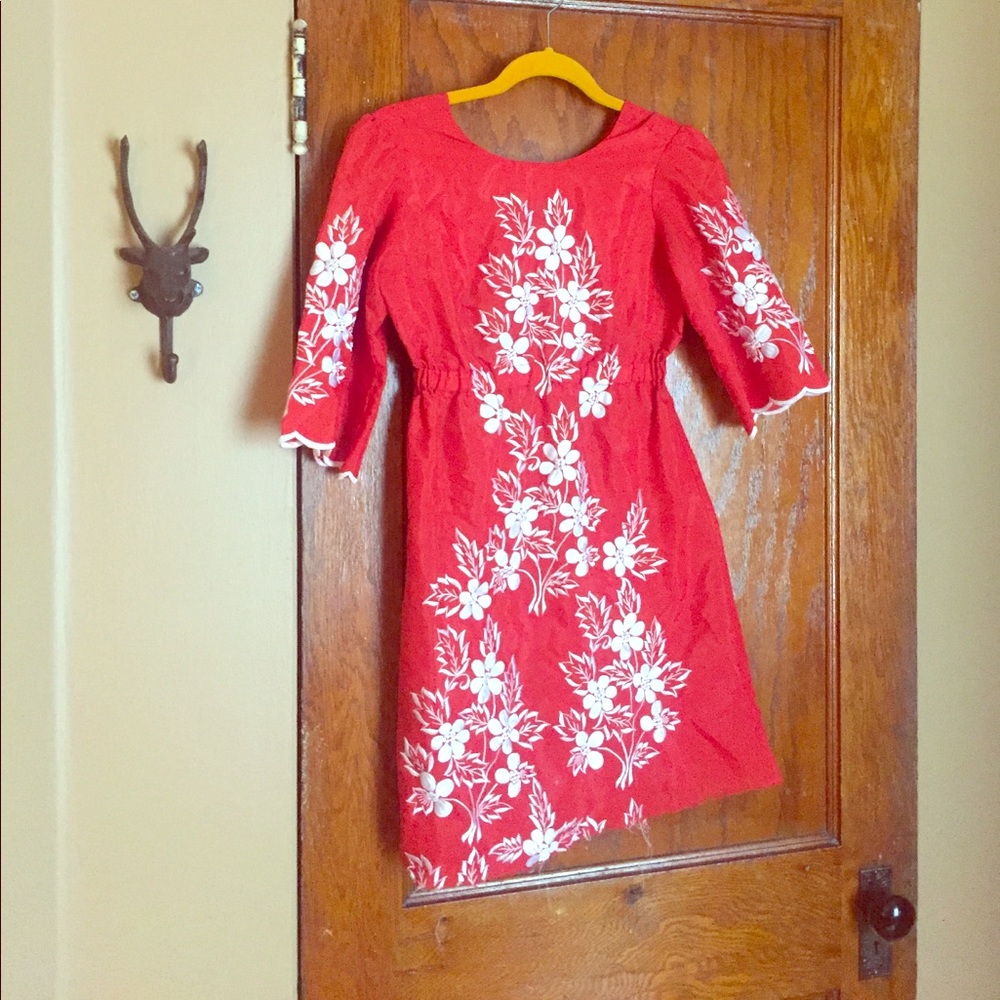 Vintage zip up dress