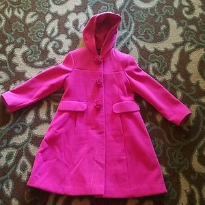 Pink Dress Coat