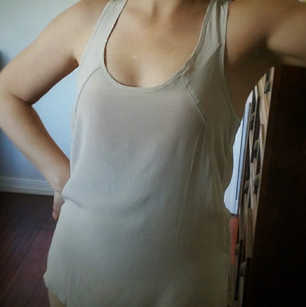 New!! AG Adriano Goldschmied silk tank