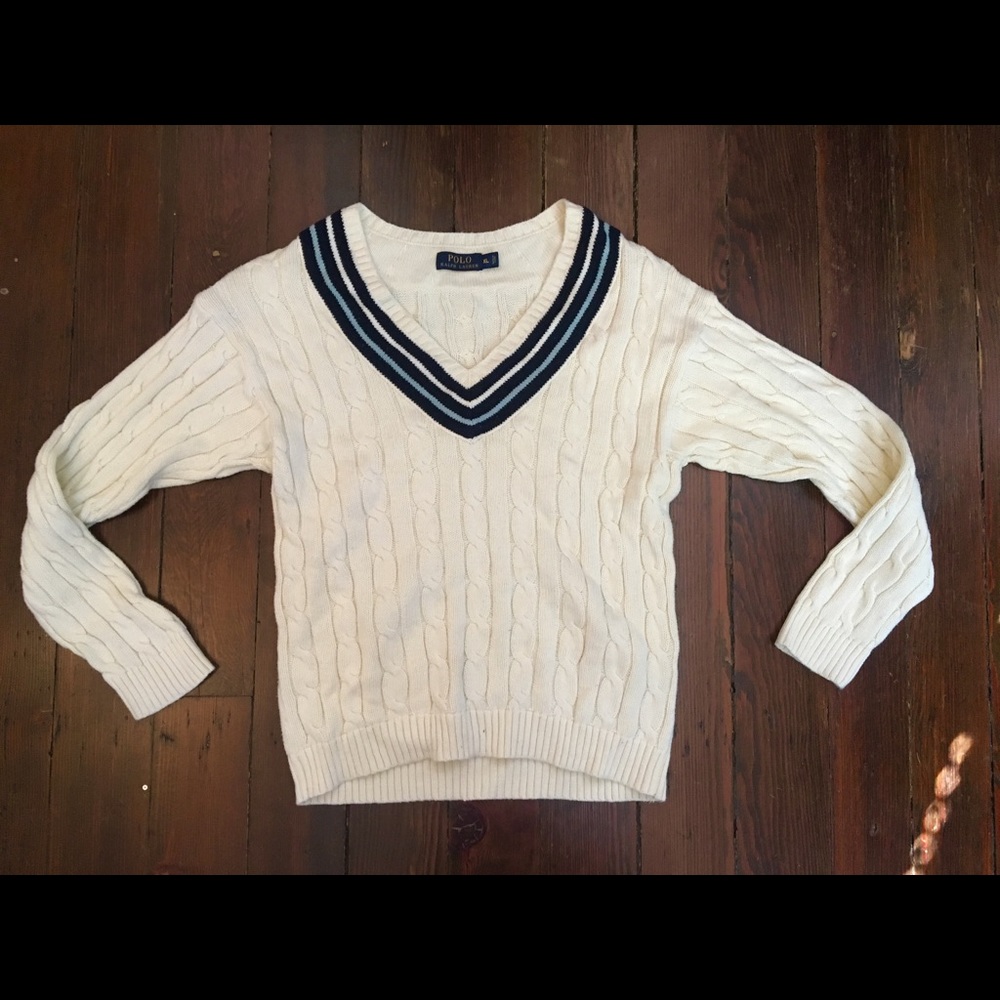 Polo Ralph Lauren Cricket Cable Knit Sweater