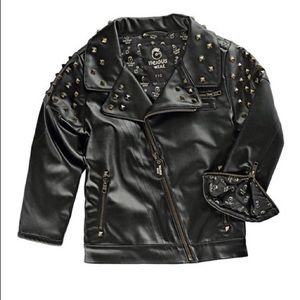 Vicious wear kids 4 T leather jacket